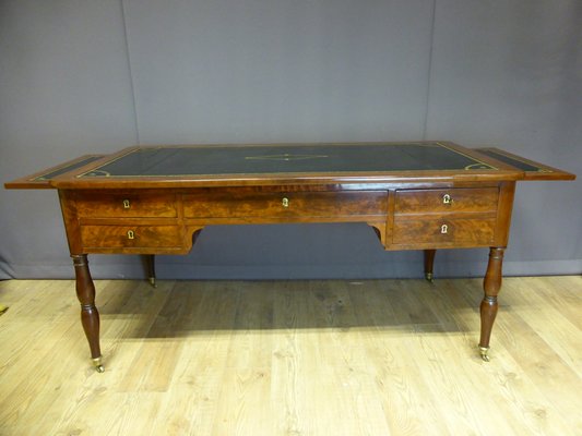 Grosser Schreibtisch Aus Mahagoni 19 Jh Bei Pamono Kaufen