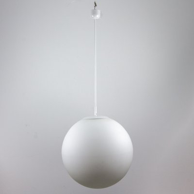 Large Full Moon Opaline Glass Ceiling Lamp 1960s For Sale At Pamono