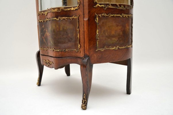 Antique French Painted Display Cabinet For Sale At Pamono