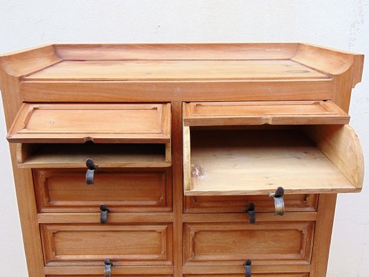 mid century changing table dresser