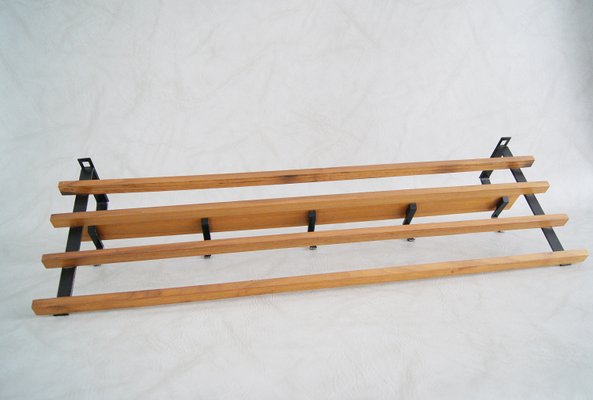 Mid Century Metal And Teak Rack 1960s For Sale At Pamono