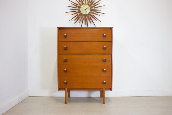 Teak Tallboy Dresser From Symbol 1960s For Sale At Pamono