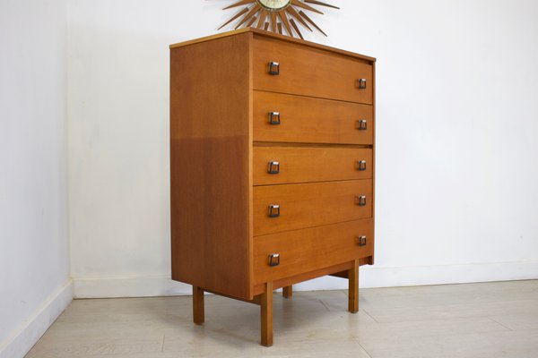 Teak Tallboy Dresser From Symbol 1960s For Sale At Pamono