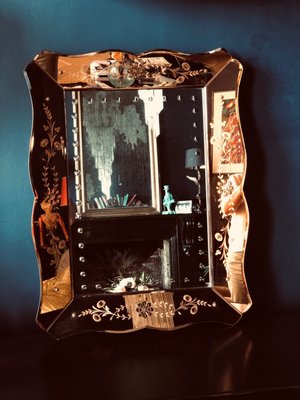 Vintage Venetian Mirror 1950s For At Pamono Vintage Venetian Mirror 1950s For