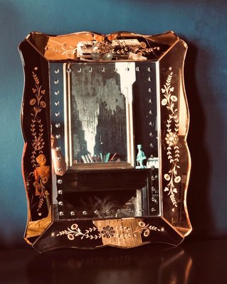 Vintage Venetian Mirror 1950s For At Pamono Vintage Venetian Mirror 1950s For
