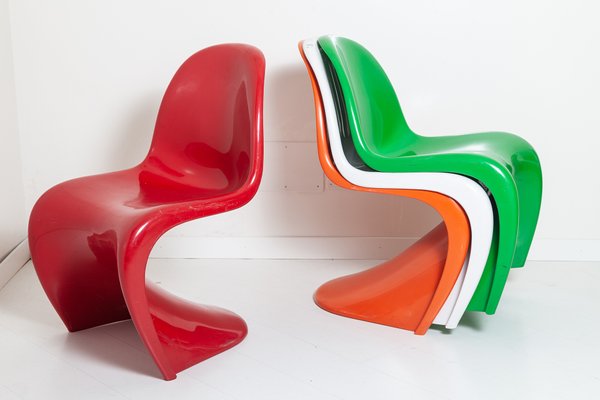 Polycarbonate Stacking Chair by Verner Panton for Herman Miller