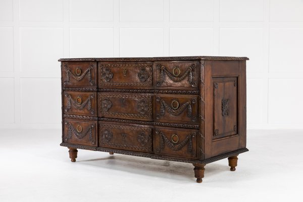 Antique Rustic Cherry Dresser For Sale At Pamono