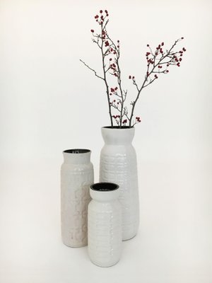 Modernist Austrian Vases From Keramos Vienna Manufactory 1960s