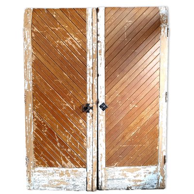 Vintage Barn Doors Set Of 2 For Sale At Pamono
