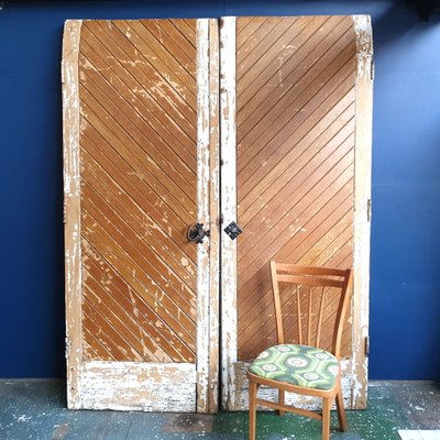 Vintage Barn Doors Set Of 2 For Sale At Pamono