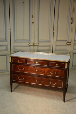 Antique French Mahogany Dresser For Sale At Pamono