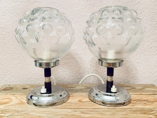 etched glass table lamp