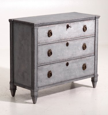 Antique Gustavian Style Wooden Chest For Sale At Pamono