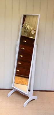 Mid Century Painted Cheval Mirror 1950s For Sale At Pamono