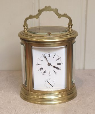 Antique French Repeat And Alarm Carriage Clock For At Pamono Repeat And Alarm Carriage Clock