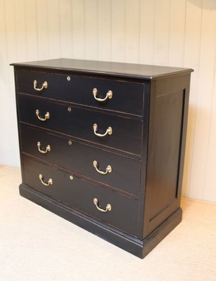 Antique Victorian Painted Pine Chest Of Drawers For Sale At Pamono