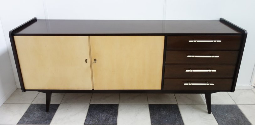 Mid Century German Two Tone Sideboard 1960s For Sale At Pamono