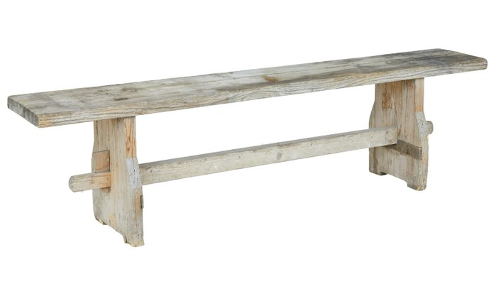 Banc Rustique En Pin 19eme Siecle En Vente Sur Pamono