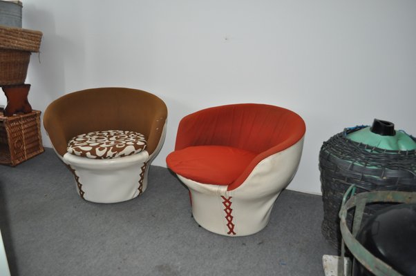 1950 vintage tub chairs