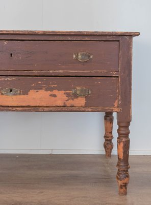 Antique Rustic Italian Fir Chest Of Drawers For Sale At Pamono
