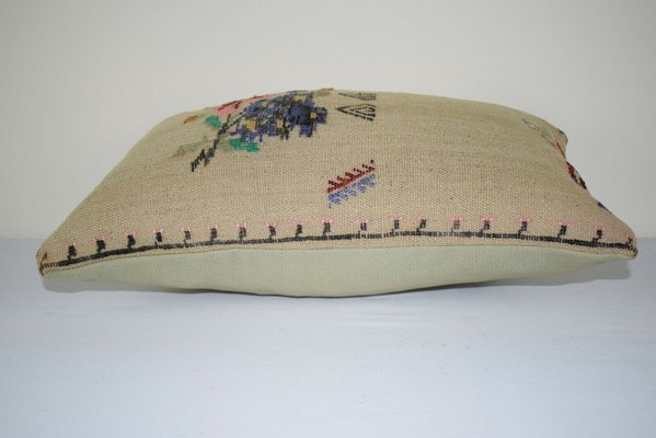 Needlepoint Tapestry Woven Kilim Pillow Needlepoint Tapestry Woven Kilim Pillow