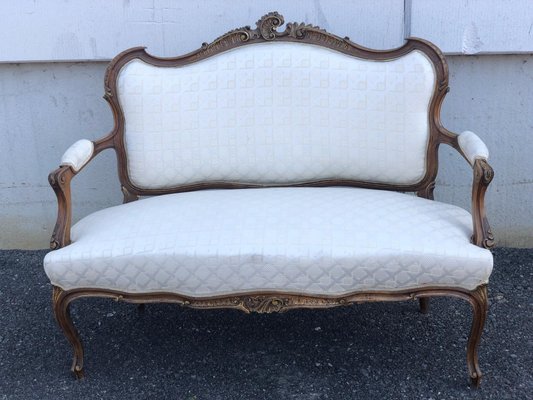 Antique French Walnut Sofa Antique French Walnut Sofa