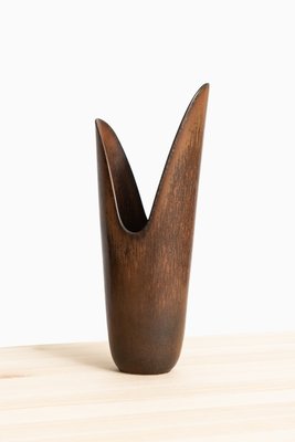 Scandinavian Modern Ceramic Arz Vase By Gunnar Nylund 1960s For