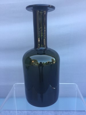 Scandinavian Modern Colored Glass Vase By Otto Brauer For