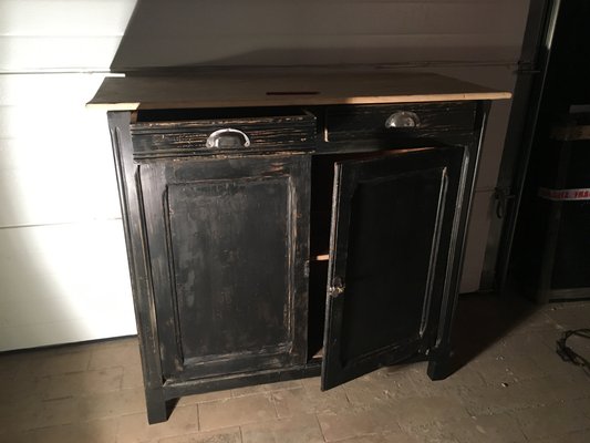 Vintage French Ash Buffet 1930s
