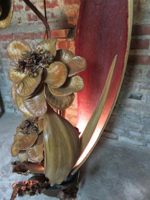 Banana leaf floor lamp deals