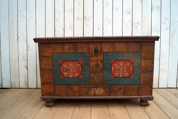 Antique Wooden Dresser 1824 For Sale At Pamono