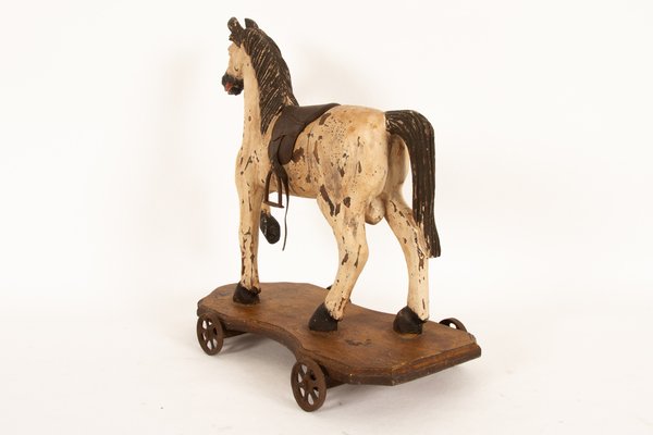 Antikes Spielzeugpferd, 1880er bei Pamono kaufen Antikes Spielzeugpferd, 1880er bei Pamono kaufen
