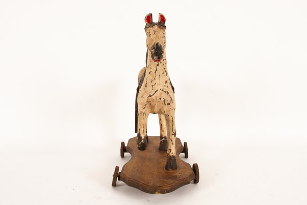 Antikes Spielzeugpferd, 1880er bei Pamono kaufen Antikes Spielzeugpferd, 1880er bei Pamono kaufen