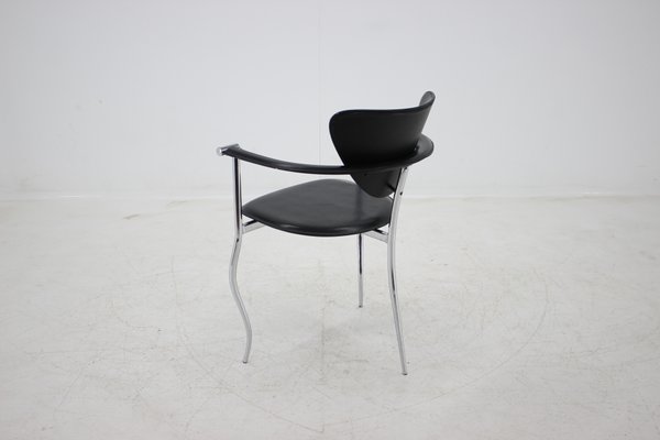 Et De Fer Chaise ArrbenItalie1960s Cuir Bureau En HIDW29E