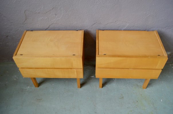 Mid Century Nightstands 1960s Set Of 2 For Sale At Pamono