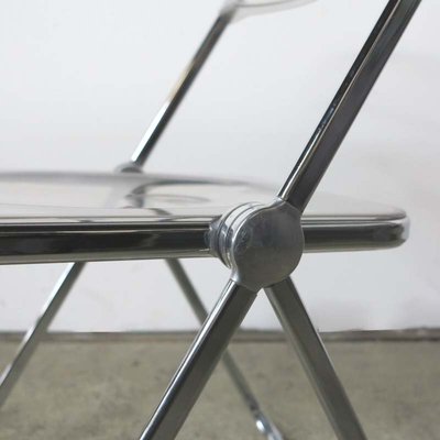 Italian Plia Folding Chair by Giancarlo Piretti for Castelli