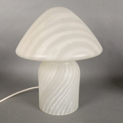 Glass mushroom table lamp deals