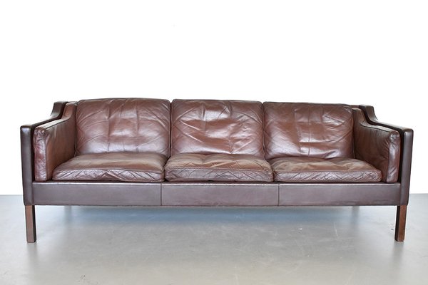 3 seater leather sofa
