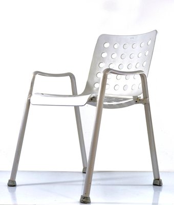 Landi Stuhl Aus Aluminium Von Hans Coray Fur Mewa 1960er Bei