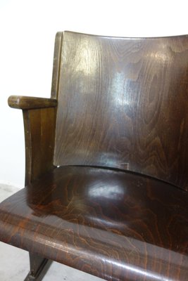 Mid Century Beech And Bentwood Bench From Ton 1950s For Sale At