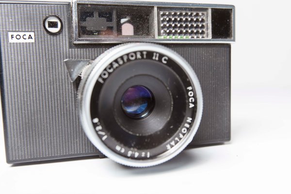 Appareil photo ancien FOCA Sport f=1:3.5 F=4.5 cm Argentique, avec son étui cuir - Photo, audio & vidéo
