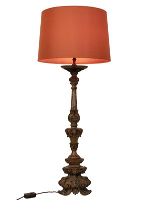 Sculpté1780s Lampe Vmoynwn80 Antique Noyer De Bureau En e2IE9bHYDW