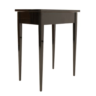Antique Art Deco Wooden Side Table For Sale At Pamono