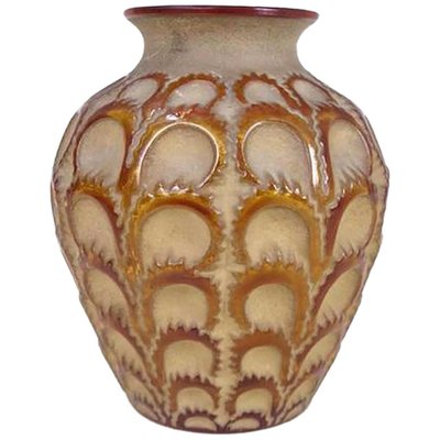 Art Deco French Milkweed Vase By Rene Lalique 1931 For Sale At Pamono