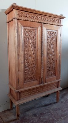 Vintage Indonesian Teak Cabinet 1920s En Vente Sur Pamono Vintage Indonesian Teak Cabinet 1920s