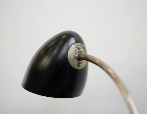 Bakelite and Cast Iron Art Deco Table Lamp from Erpe, 1930s Bakelite and Cast Iron Art Deco Table Lamp from Erpe, 1930s