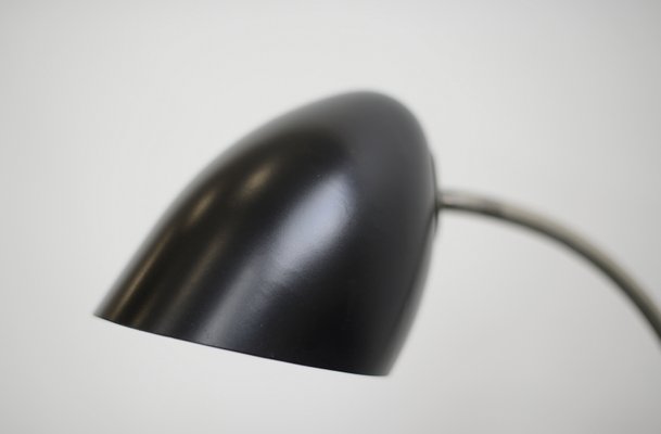 Bakelite and Cast Iron Art Deco Table Lamp from Erpe, 1930s Bakelite and Cast Iron Art Deco Table Lamp from Erpe, 1930s