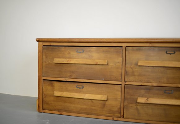 Large Antique Pine Industrial Tailor S Dresser For Sale At Pamono