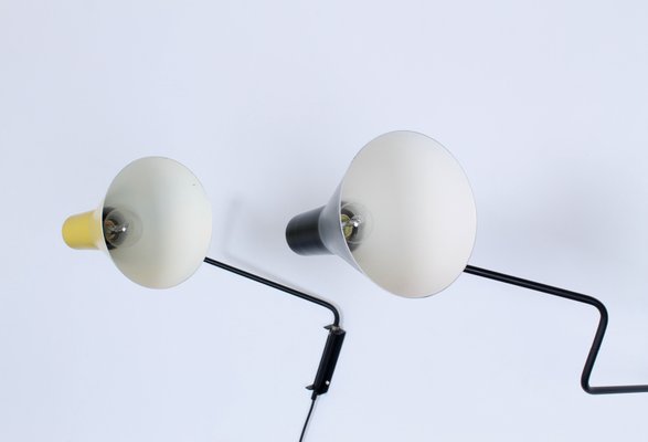 Für mHoogervorst j 7101 In Set Wandlampen Büroklammer Von Optik Modell J Anvia1950er2er 0wPZNO8nkX