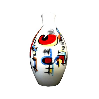 Vaso Mid-Century in ceramica di Artistica Aretini, Italia in